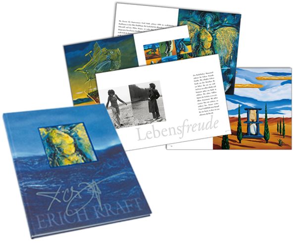 Link und Bild zur Beschreibung von Erich Kraft, Kunstbuch