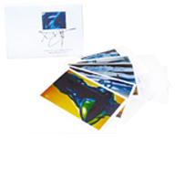 Erich Kraft Kunst-klappkarten im Geschenkkarton