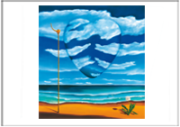 Bild: Kunstpostkarten von Erich Kraft. Titel: Und die Liebe währet ewiglich
