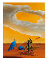 Bild: Kunstpostkarten von Erich Kraft. Titel: Fatamorgana