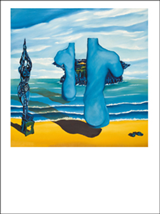 Bild: Kunstpostkarten von Erich Kraft. Titel: Geteilte Leidenschaft