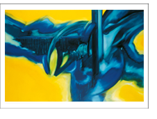 Bild: Erich Kraft, Kunstpostkarten. Titel: Energiespektakel I 