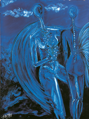 Erich Kraft, Romantischer Surrealismus, Bildname: Ohne Titel