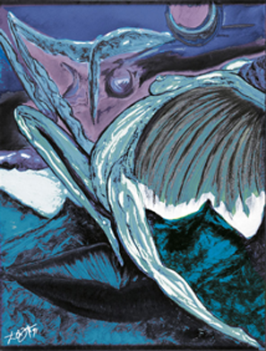 Erich Kraft, Romantischer Surrealismus, Bildname: Ohne Titel