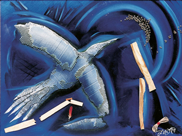 Erich Kraft - Vogelmetamorphose