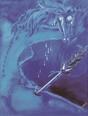 Erich Kraft, Romantischer Surrealismus, Bildname: Ohne Titel