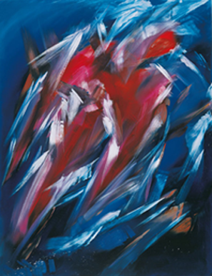 Erich Kraft, Romantischer Surrealismus, Bildname: Ohne Titel