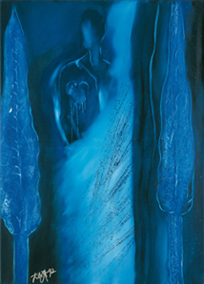 Erich Kraft - Traurigkeit im Schatten der Nacht