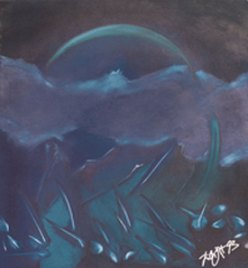 Erich Kraft - Mondsichel II 