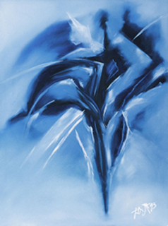 Erich Kraft, Metamorphose in Blau I 