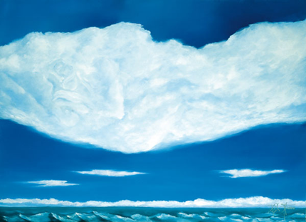  Erich Kraft – 	Wolkenwasser IV 