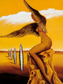  Erich Kraft – Das Geheimniss des surrealistischen Engels als Bote der Abenddämmerung 