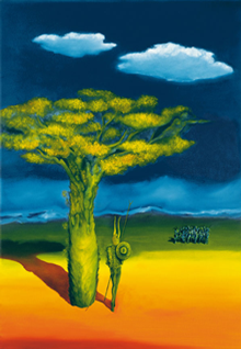  Erich Kraft – Minotaurus als Wächterer des Baumes der verbotenen Früchte