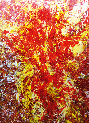 Erich Kraft, Volcanic Eruption IV