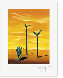 Bild: Erich Kraft, Aufbruch zu einer unerklärlichen Erscheinung