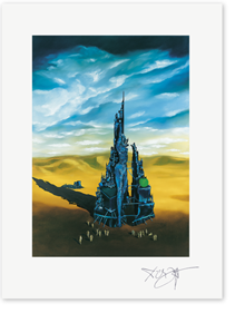 Bild: Erich Kraft Kunstdrucke, Erneuter Versuch des Turmbau zu Babel