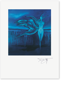 Bild: Erich Kraft Kunstdrucke, Vogelmetamorphose I