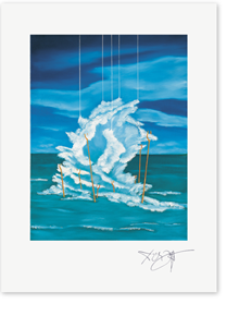 Bild: Erich Kraft Kunstdrucke, Wolkenwasser I