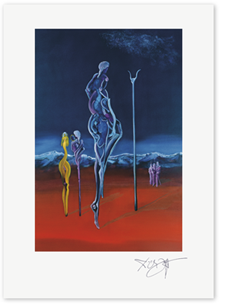 Link to the art print of Erich Kraft, The Attempt of another Reality