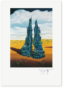 Link zum Kunstdruck Erich Kraft, Erneuter Versuch des Turmbaus zu Babel