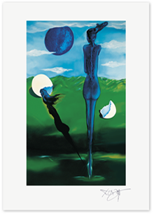 Link zum Kunstdruck Erich Kraft, Verdrehter Kreislauf der Vergänglichkeit