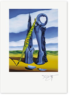 Link zum Kunstdruck Erich Kraft, Ikarus III