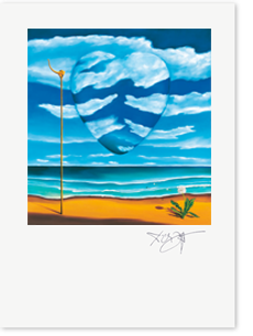 Link zum Kunstdruck Erich Kraft, Und die Liebe währet ewiglich 