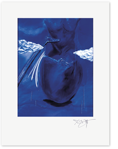 das ist der Link zum kunstdruck Erich Krfat, Der Ursprung oder geburt dr Fruchtbarkeit