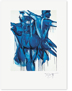 Das ist der Link zu dem Kunstdruck Erich Kraft, Warten auf den Mond