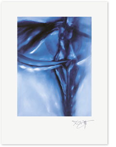 Link zu dn kunstdruck Erich Kraft, Weiblichkeit-im-Auge-des-Elefanten