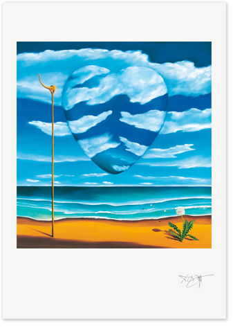 Link zu dem Kunstdruck von Erich Kraft, mit dem Titel Und die Liebe währet ewiglich