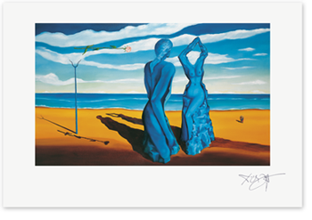 Link zum Kunstdruck Auf der Suche nach der verlorenen Liebe