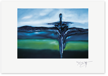 Link zum Kunstdruck Excalibur – grünes Spanien