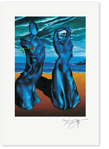 Link zum Kunstdruck Erich Kraft, Auf der Suche nach der verlorenen Liebe