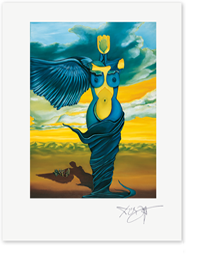  Link to Erich Kraft Art Print Apparition of the Surrealistic Angel I
