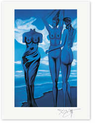 Link zu  Erich Kraft Kunstdruck: Eva-wer bist du?