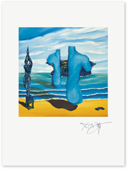 Link zu  Erich Kraft Kunstdruck Geteilte Leidenschaft