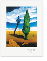 Link zu  Erich Kraft Kunstdruck: Illusion einer Vision...