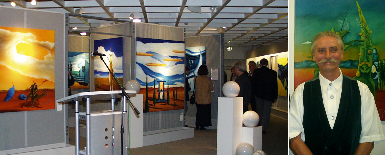 Bilderleiste zur Seite Erich Kraft-Ausstellungen