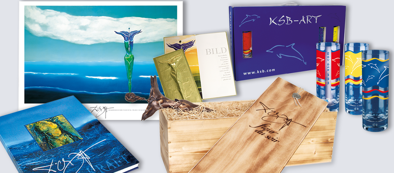 Bilderleiste der Seite Kunst-Präsente von Erich Kraft