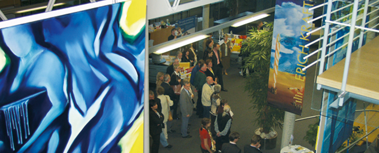 Bilderleiste zur Seite Kunst als Event von Erich Kraft