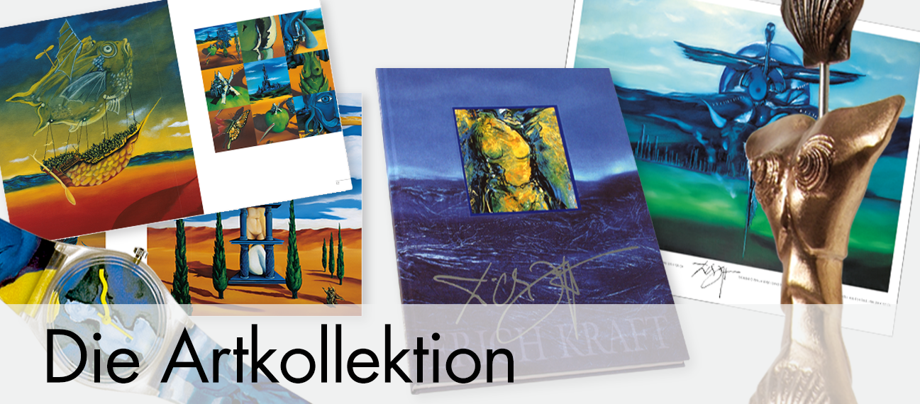 Bilderleiste der Seite die Artkollektion von Erich Kraft