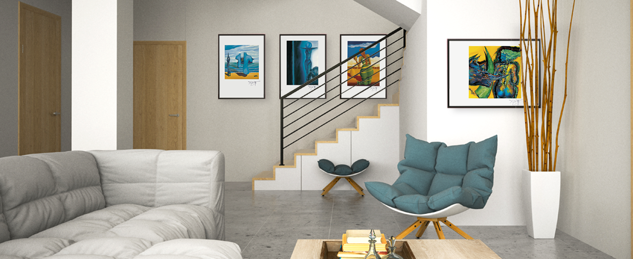 Limitierte Kunstdrucke von Erich Kraft